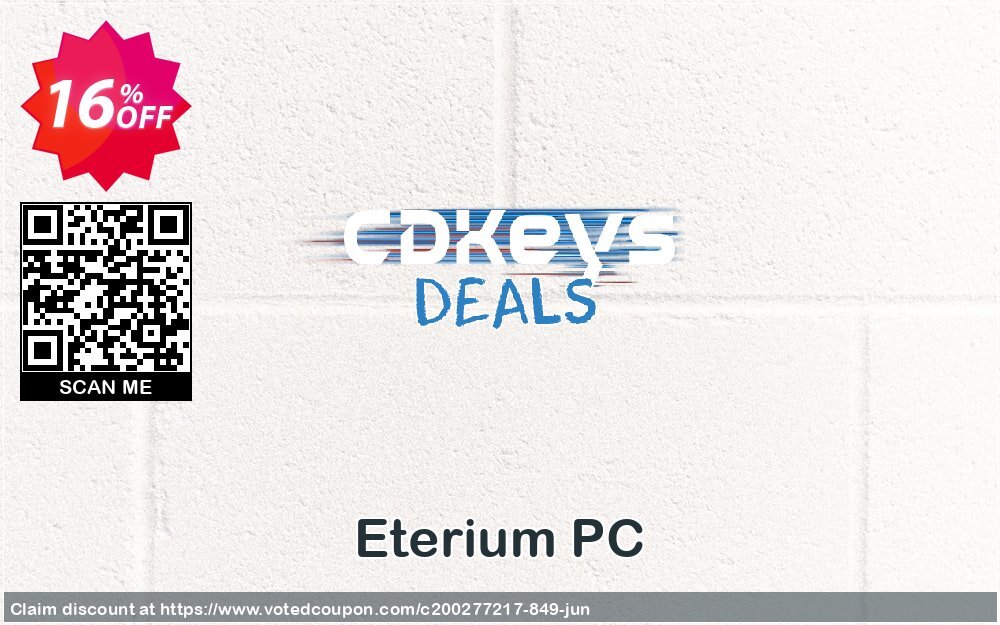 Eterium PC Coupon, discount Eterium PC Deal. Promotion: Eterium PC Exclusive offer 
