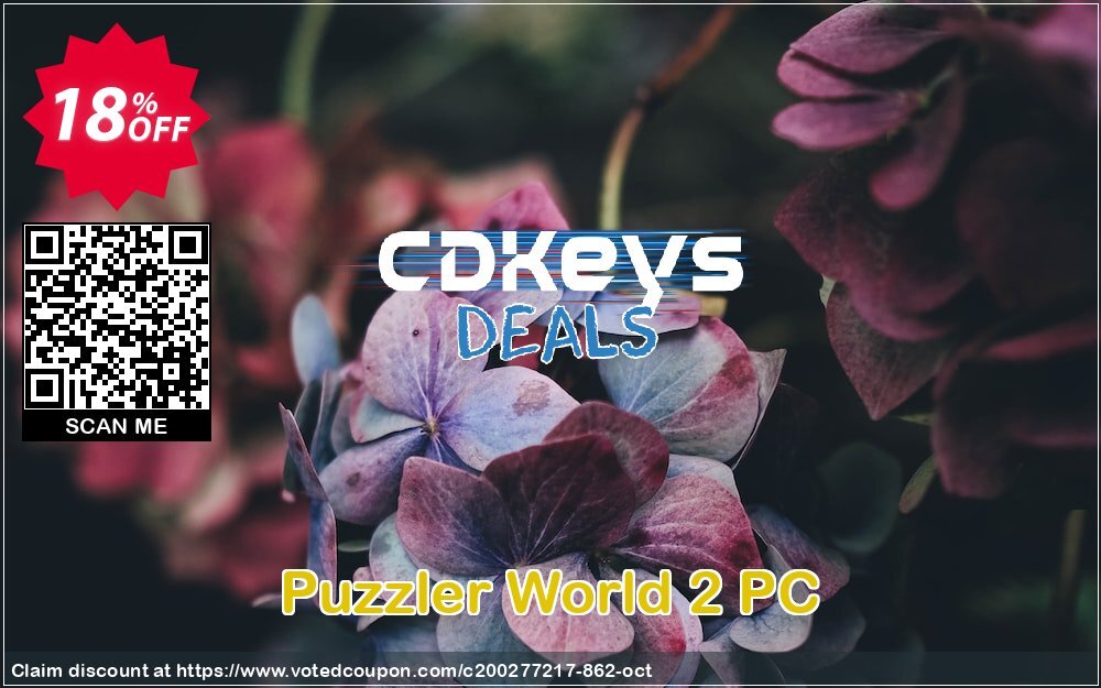 Puzzler World 2 PC Coupon, discount Puzzler World 2 PC Deal. Promotion: Puzzler World 2 PC Exclusive offer 