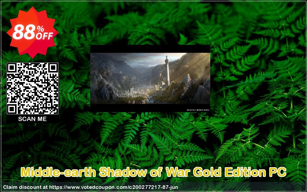 Middle-earth Shadow of War Gold Edition PC Coupon, discount Middle-earth Shadow of War Gold Edition PC Deal. Promotion: Middle-earth Shadow of War Gold Edition PC Exclusive offer 