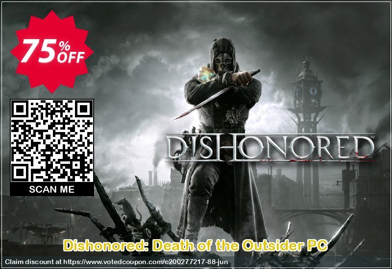 Dishonored: Death of the Outsider PC Coupon, discount Dishonored: Death of the Outsider PC Deal. Promotion: Dishonored: Death of the Outsider PC Exclusive offer 