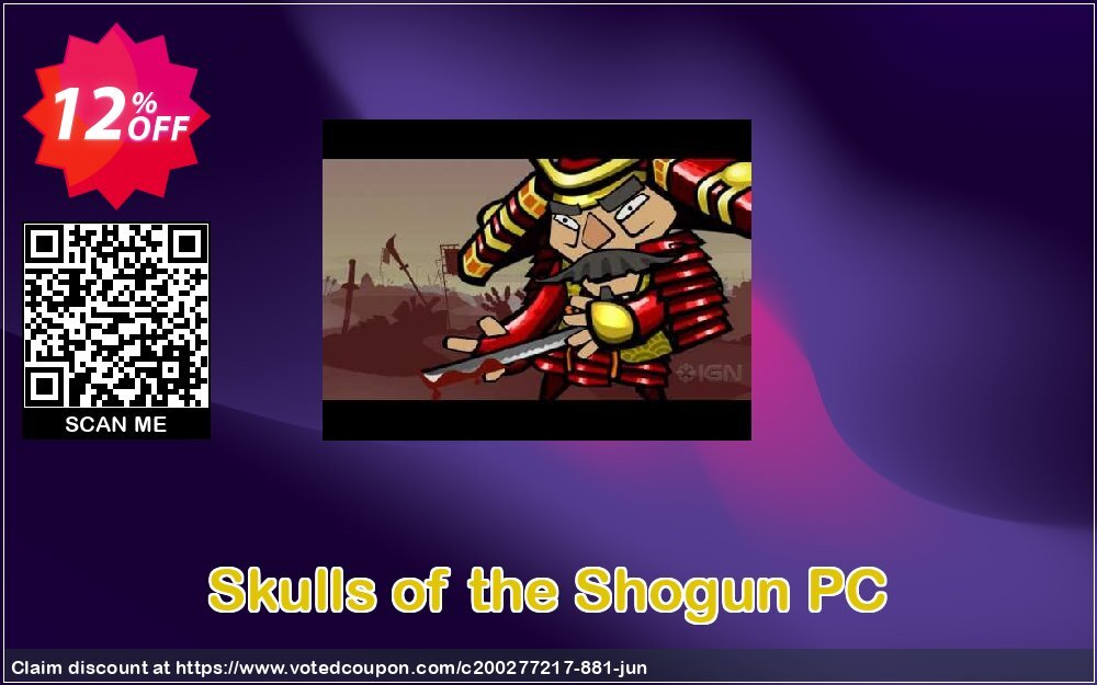 Skulls of the Shogun PC Coupon Code Jul 2024, 12% OFF - VotedCoupon