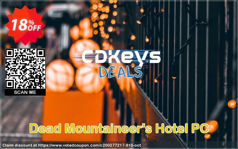 Dead Mountaineer's Hotel PC Coupon, discount Dead Mountaineer's Hotel PC Deal. Promotion: Dead Mountaineer's Hotel PC Exclusive offer 