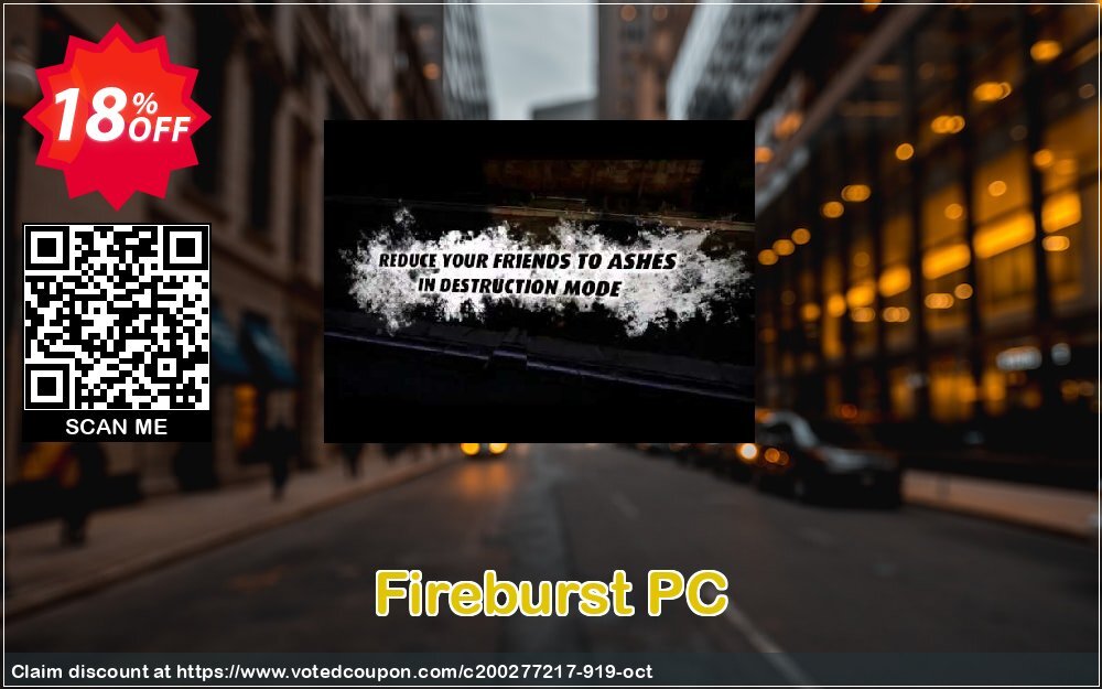 Fireburst PC Coupon, discount Fireburst PC Deal. Promotion: Fireburst PC Exclusive offer 