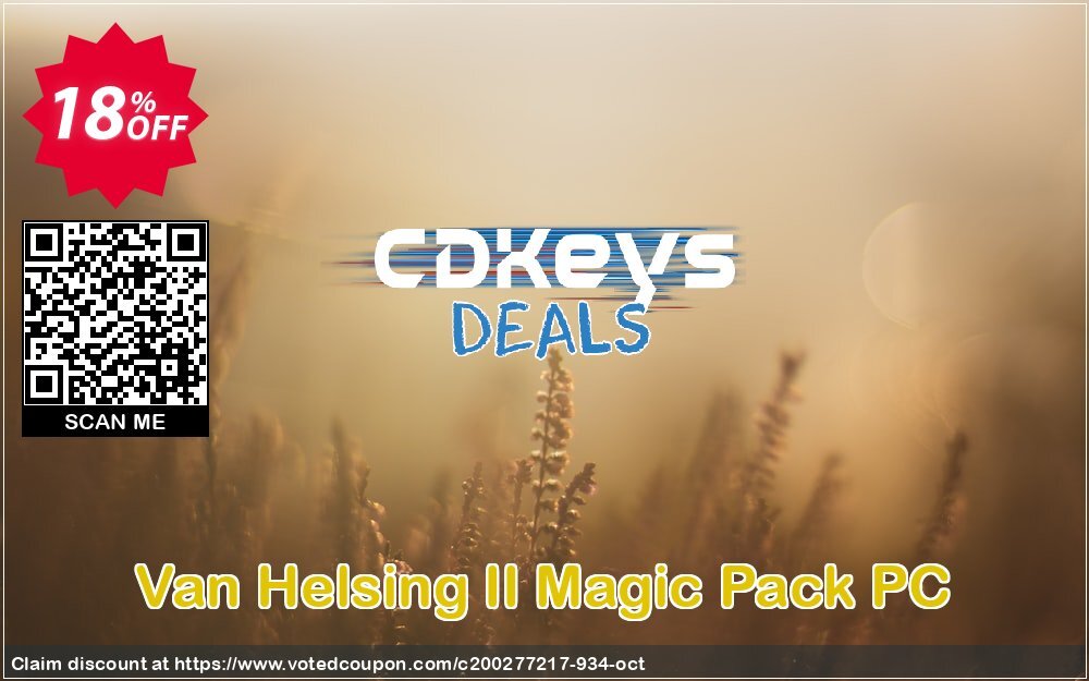 Van Helsing II Magic Pack PC Coupon, discount Van Helsing II Magic Pack PC Deal. Promotion: Van Helsing II Magic Pack PC Exclusive offer 