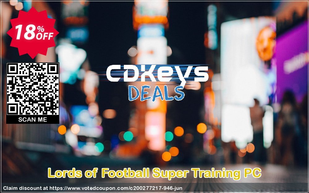 Lords of Football Super Training PC Coupon Code Jul 2024, 18% OFF - VotedCoupon