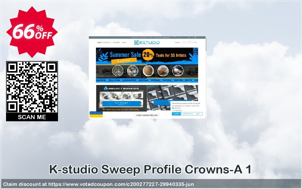 K-studio Sweep Profile Crowns-A 1 Coupon, discount Sweep Profile Crowns-A 1 Exclusive offer code 2024. Promotion: Exclusive offer code of Sweep Profile Crowns-A 1 2024