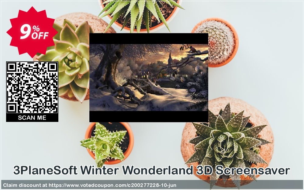 3PlaneSoft Winter Wonderland 3D Screensaver Coupon Code Jun 2024, 9% OFF - VotedCoupon