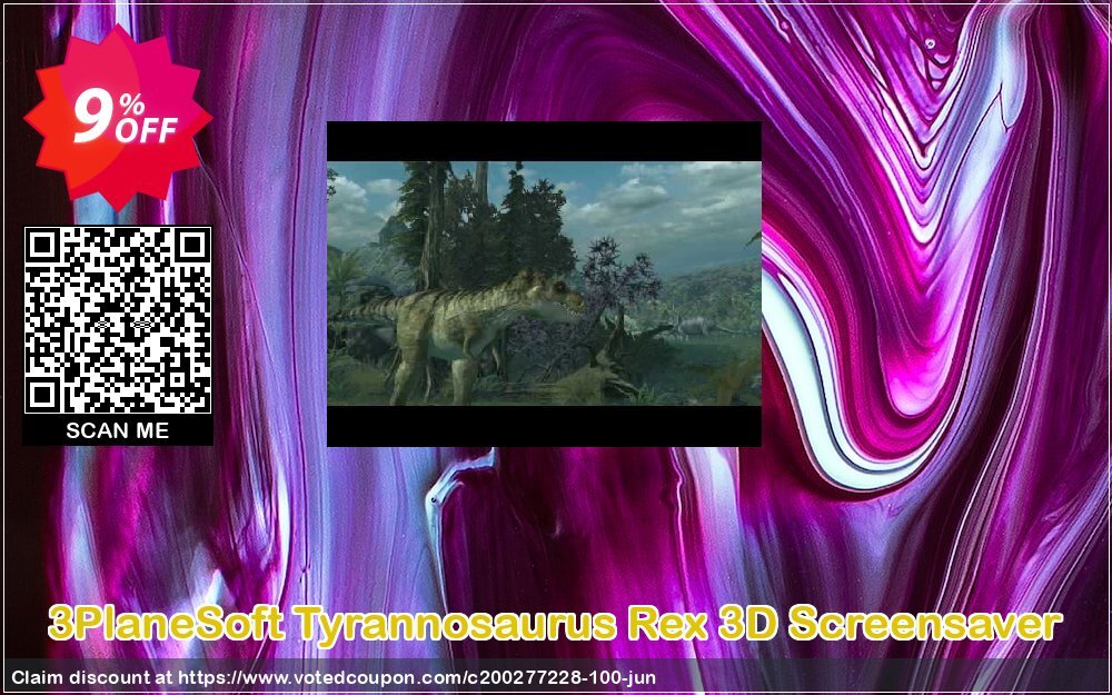 3PlaneSoft Tyrannosaurus Rex 3D Screensaver