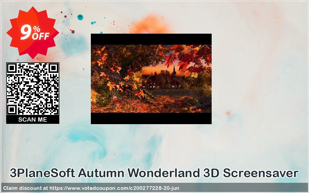 3PlaneSoft Autumn Wonderland 3D Screensaver