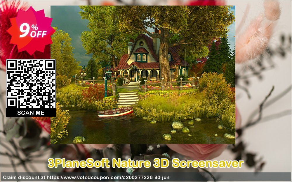 3PlaneSoft Nature 3D Screensaver