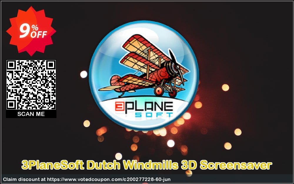 3PlaneSoft Dutch Windmills 3D Screensaver