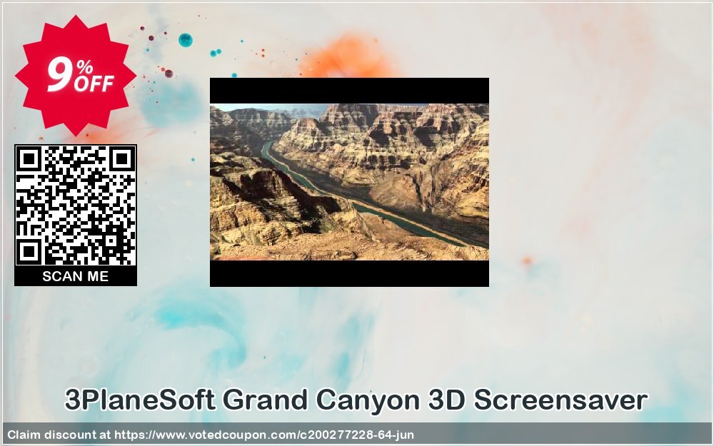 3PlaneSoft Grand Canyon 3D Screensaver