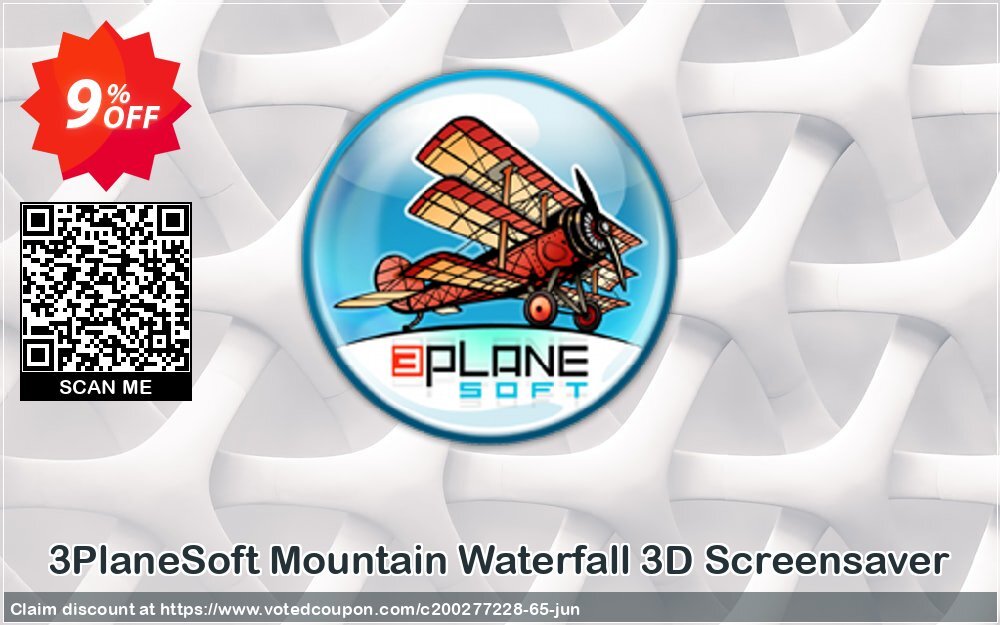 3PlaneSoft Mountain Waterfall 3D Screensaver Coupon Code Jun 2024, 9% OFF - VotedCoupon