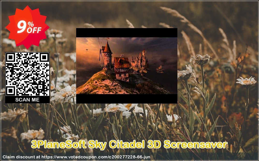 3PlaneSoft Sky Citadel 3D Screensaver