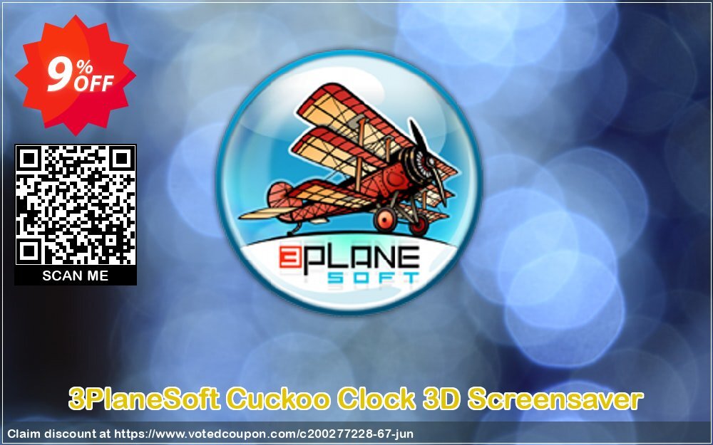 3PlaneSoft Cuckoo Clock 3D Screensaver