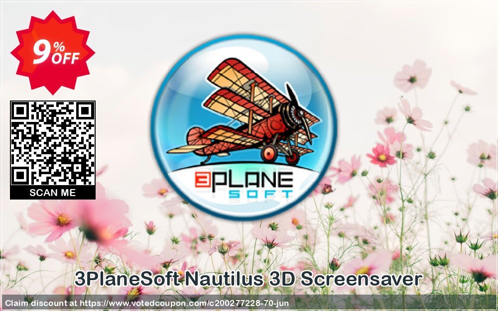 3PlaneSoft Nautilus 3D Screensaver Coupon Code Jun 2024, 9% OFF - VotedCoupon