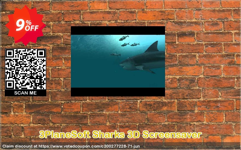 3PlaneSoft Sharks 3D Screensaver Coupon Code Jun 2024, 9% OFF - VotedCoupon