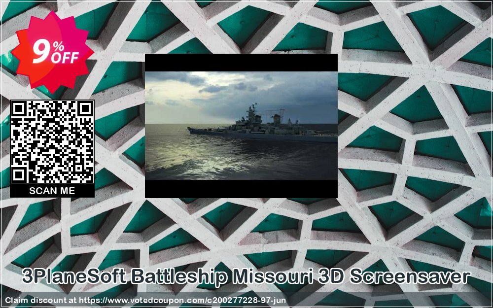 3PlaneSoft Battleship Missouri 3D Screensaver