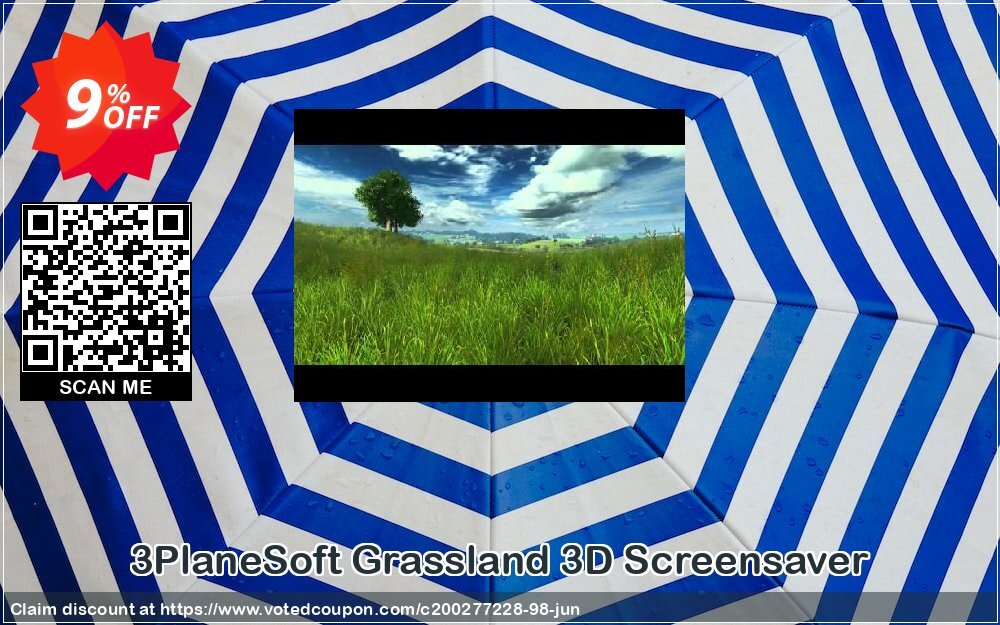 3PlaneSoft Grassland 3D Screensaver