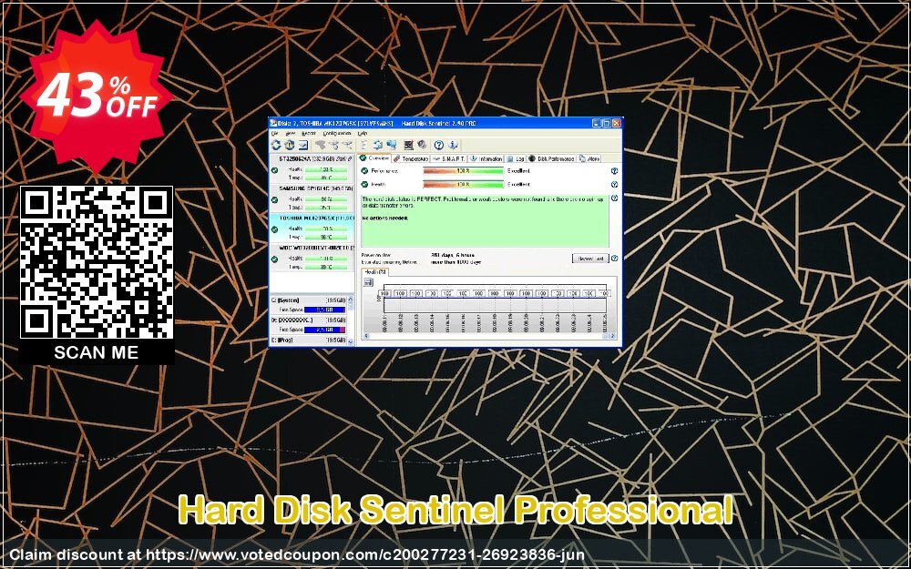 Hard Disk Sentinel Professional Coupon, discount Hard Disk Sentinel Professional Amazing discounts code 2024. Promotion: Amazing discounts code of Hard Disk Sentinel Professional 2024