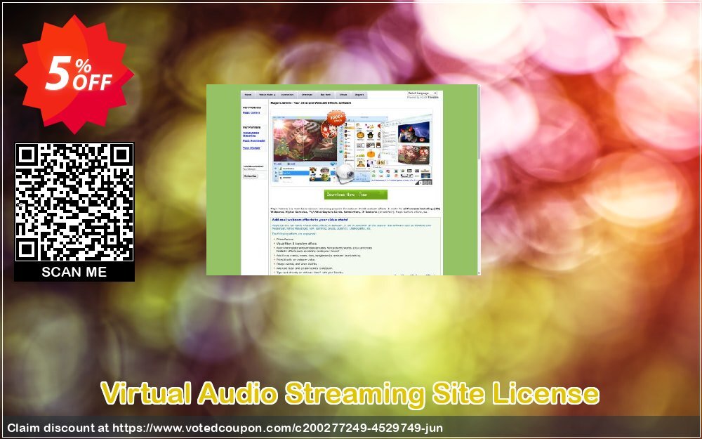 Virtual Audio Streaming Site Plan