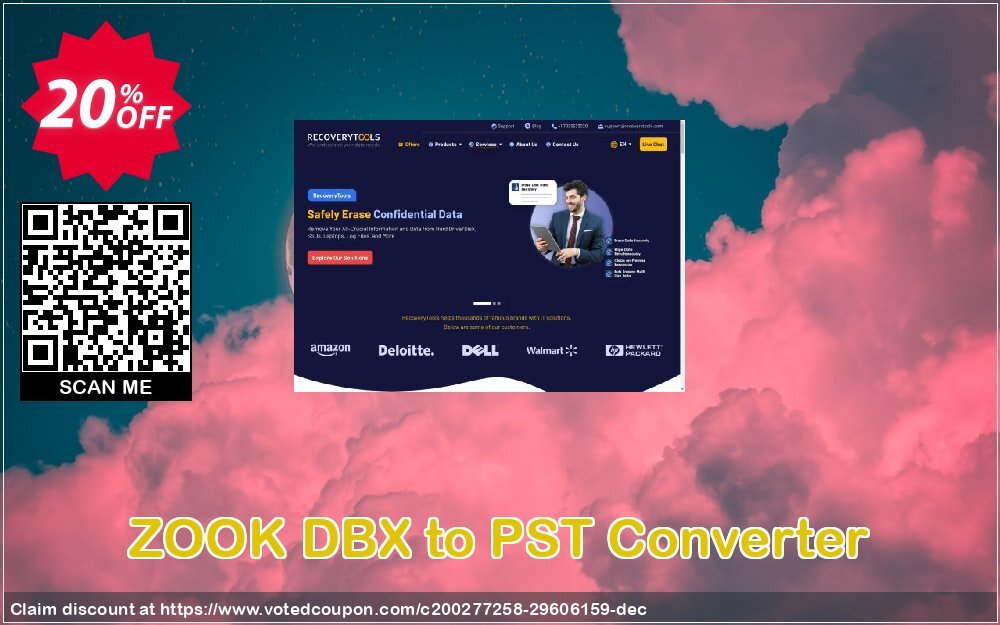 ZOOK DBX to PST Converter Coupon, discount Halloween Offer. Promotion: Big discounts code of ZOOK DBX to PST Converter 2024