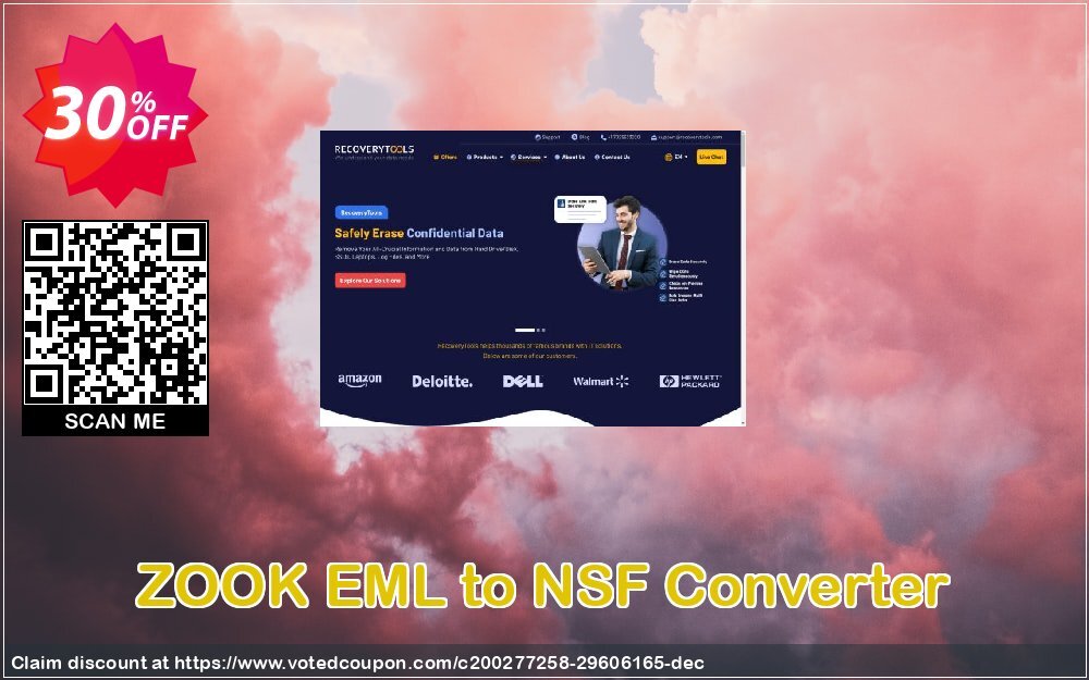 ZOOK EML to NSF Converter Coupon, discount Halloween Offer. Promotion: Amazing promo code of ZOOK EML to NSF Converter 2024