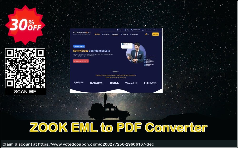 ZOOK EML to PDF Converter Coupon, discount Halloween Offer. Promotion: Staggering promotions code of ZOOK EML to PDF Converter 2024