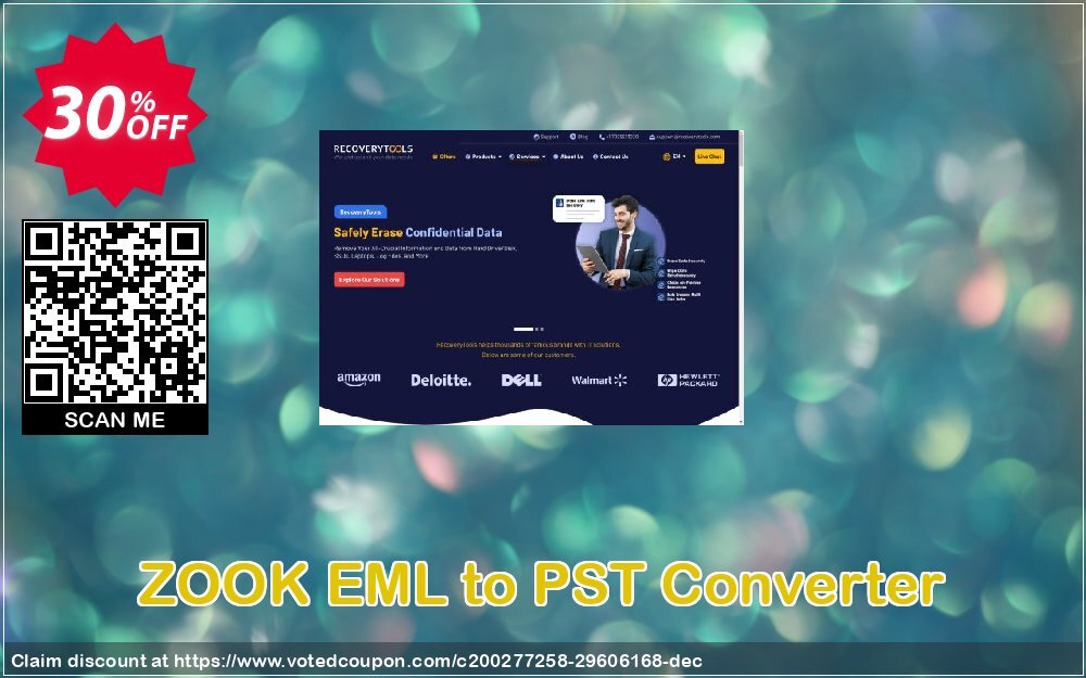 ZOOK EML to PST Converter Coupon, discount Halloween Offer. Promotion: Imposing sales code of ZOOK EML to PST Converter 2024