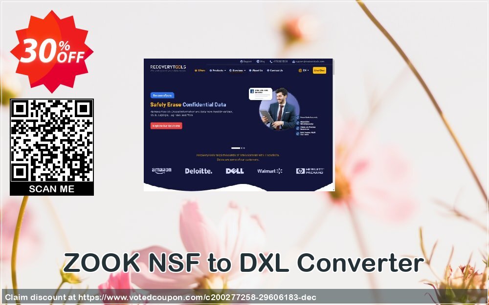 ZOOK NSF to DXL Converter Coupon, discount Halloween Offer. Promotion: Hottest deals code of ZOOK NSF to DXL Converter 2024