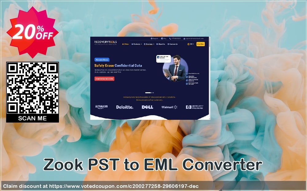 Zook PST to EML Converter Coupon, discount Halloween Offer. Promotion: Excellent deals code of Zook PST to EML Converter 2024