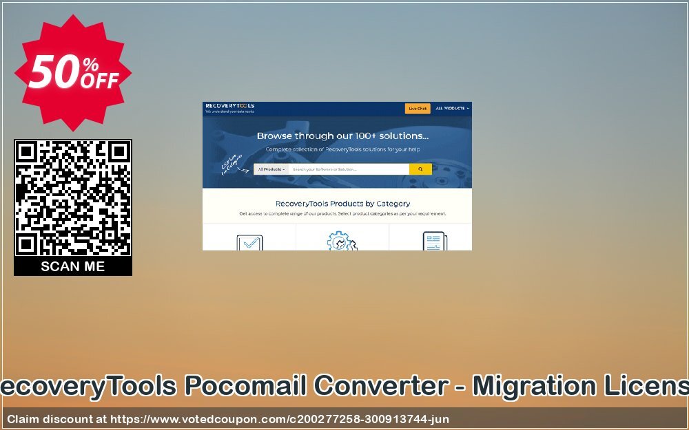 RecoveryTools Pocomail Converter - Migration Plan Coupon, discount Coupon code RecoveryTools Pocomail Converter - Migration License. Promotion: RecoveryTools Pocomail Converter - Migration License offer from Recoverytools
