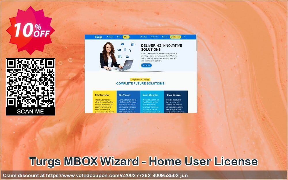 Turgs MBOX Wizard - Home User Plan Coupon, discount Coupon code Turgs MBOX Wizard - Home User License. Promotion: Turgs MBOX Wizard - Home User License offer from Turgs