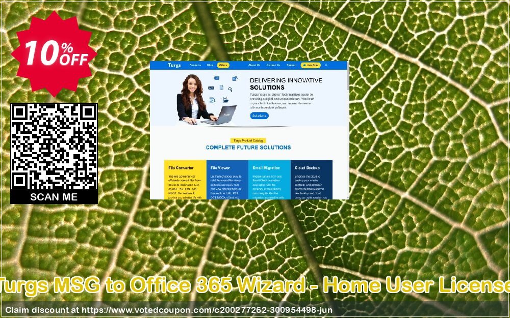 Turgs MSG to Office 365 Wizard - Home User Plan Coupon, discount Coupon code Turgs MSG to Office 365 Wizard - Home User License. Promotion: Turgs MSG to Office 365 Wizard - Home User License offer from Turgs