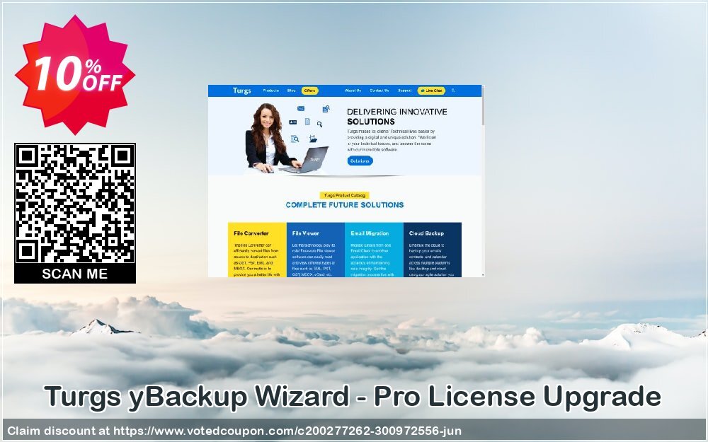 Turgs yBackup Wizard - Pro Plan Upgrade Coupon, discount Coupon code Turgs yBackup Wizard - Pro License Upgrade. Promotion: Turgs yBackup Wizard - Pro License Upgrade offer from Turgs