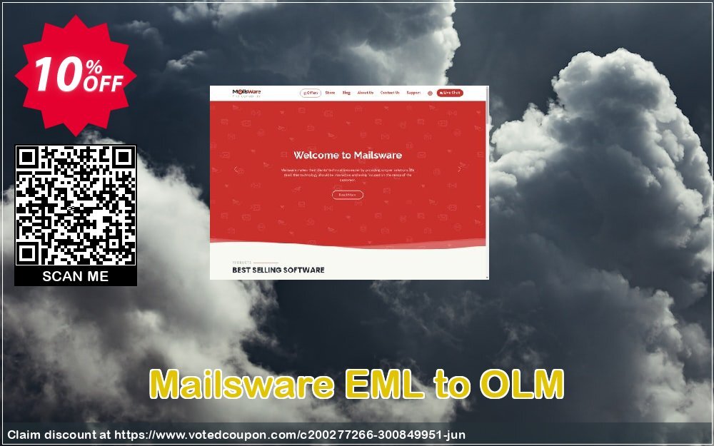 Mailsware EML to OLM Coupon, discount Coupon code Mailsware EML to OLM - Standard License. Promotion: Mailsware EML to OLM - Standard License offer from ZOOK Software