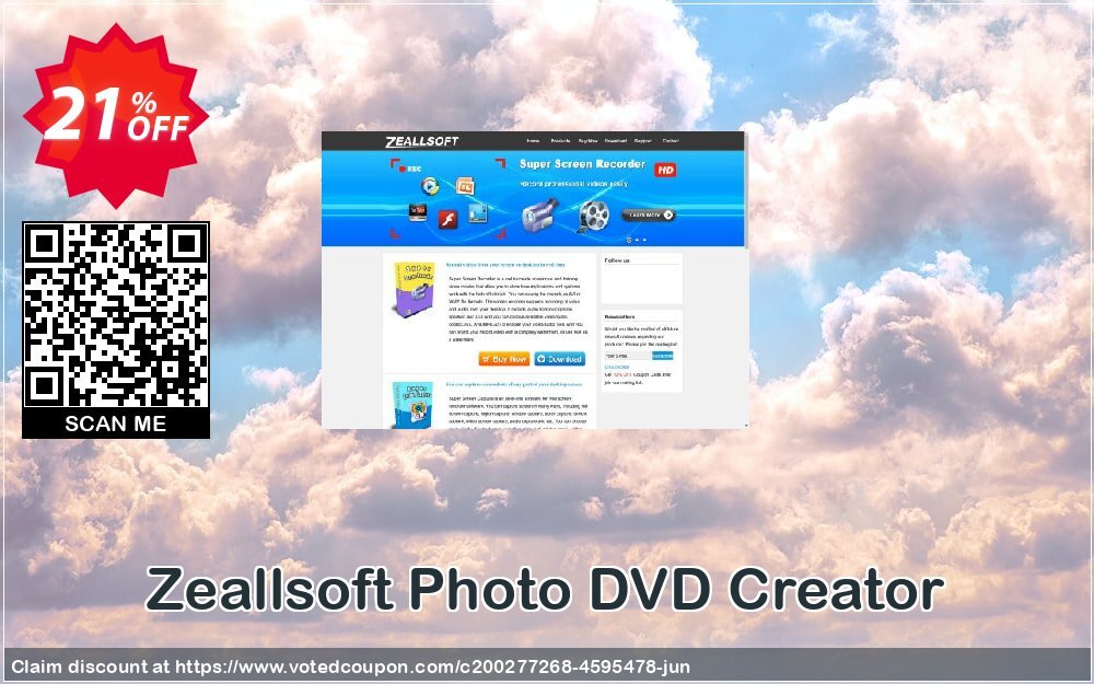 Zeallsoft Photo DVD Creator Coupon, discount Photo DVD Creator Excellent promotions code 2024. Promotion: Excellent promotions code of Photo DVD Creator 2024
