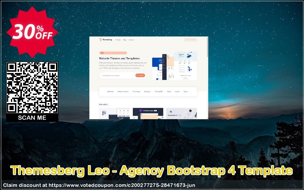 Themesberg Leo - Agency Bootstrap 4 Template Coupon Code Jun 2024, 30% OFF - VotedCoupon