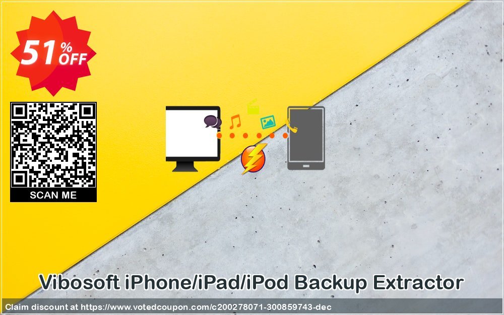 Vibosoft iPhone/iPad/iPod Backup Extractor Coupon Code Jun 2024, 51% OFF - VotedCoupon