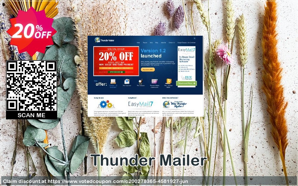 Thunder Mailer Coupon Code Jun 2024, 20% OFF - VotedCoupon