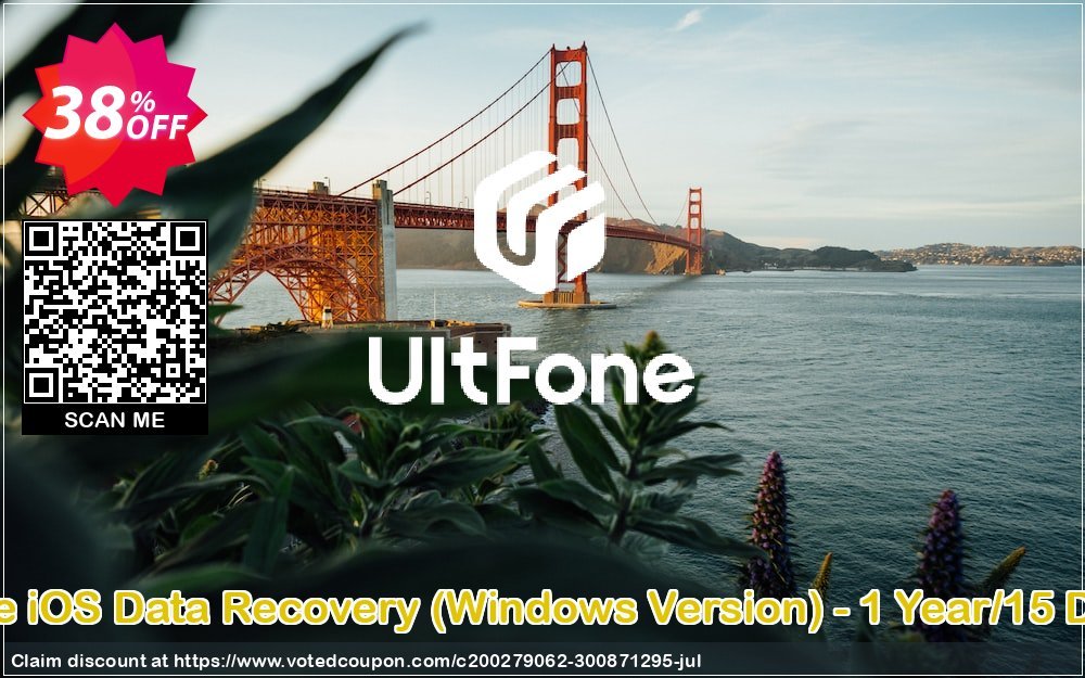 UltFone iOS Data Recovery, WINDOWS Version - Yearly/15 Devices Coupon Code Jun 2024, 31% OFF - VotedCoupon