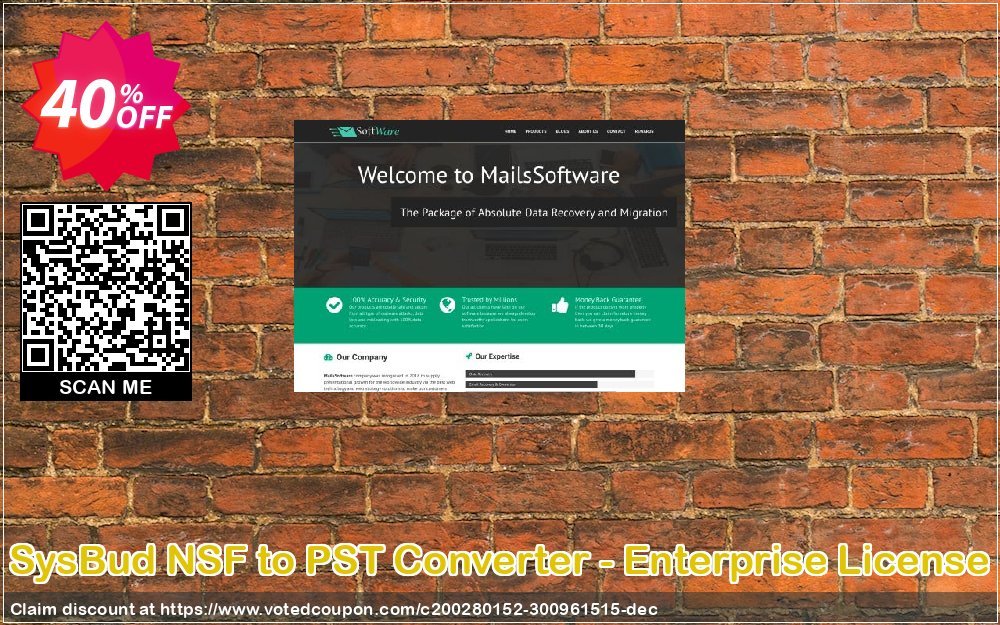 SysBud NSF to PST Converter - Enterprise Plan Coupon Code Jun 2024, 40% OFF - VotedCoupon
