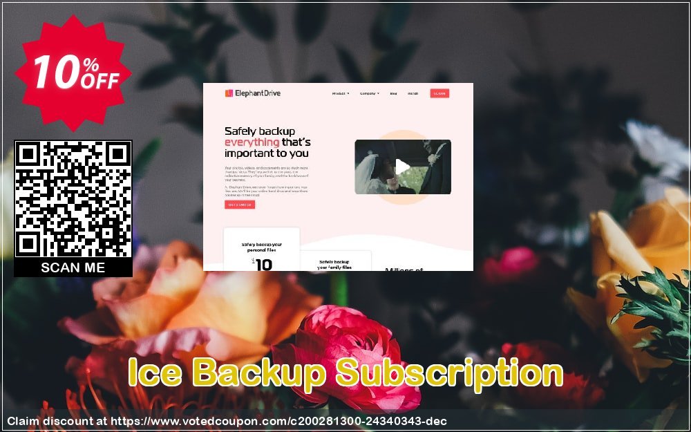 Ice Backup Subscription Coupon, discount Ice Backup Subscription Stunning discounts code 2024. Promotion: Stunning discounts code of Ice Backup Subscription 2024