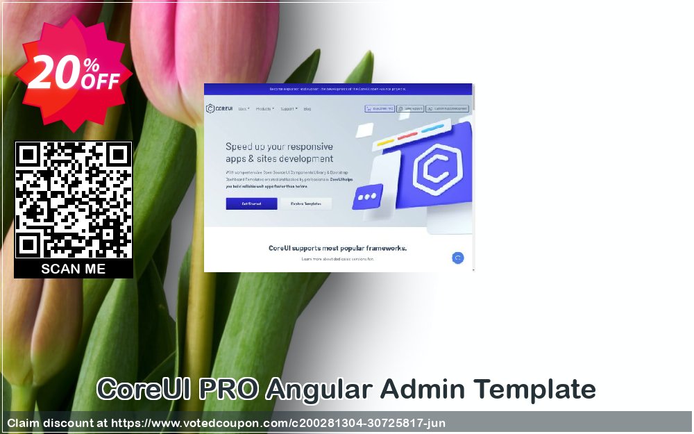 CoreUI PRO Angular Admin Template Coupon, discount CoreUI PRO Angular Admin Template Dreaded offer code 2024. Promotion: Dreaded offer code of CoreUI PRO Angular Admin Template 2024