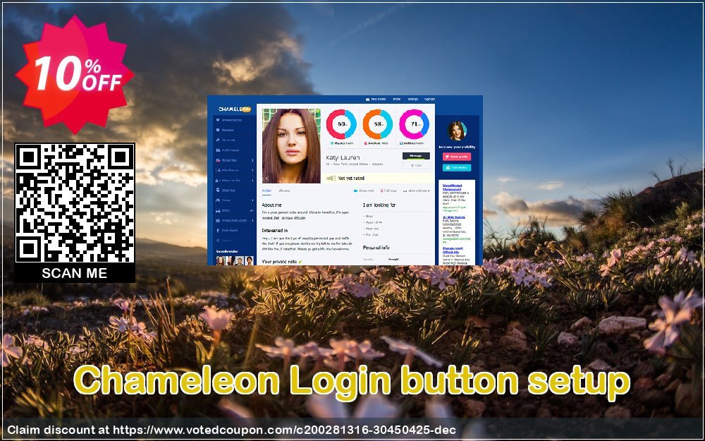 Chameleon Login button setup Coupon, discount Login button setup Awesome sales code 2024. Promotion: Awesome sales code of Login button setup 2024