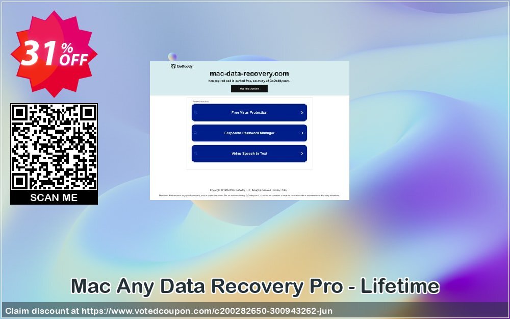 MAC Any Data Recovery Pro - Lifetime Coupon, discount Mac Any Data Recovery Pro - discount. Promotion: mac-data-recovery promo code