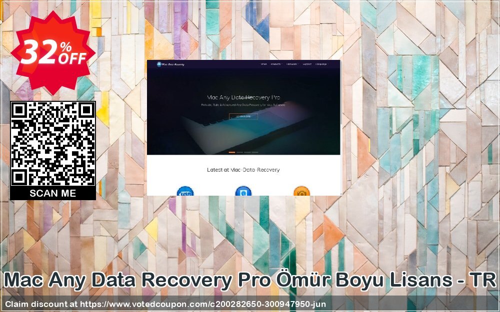 MAC Any Data Recovery Pro Ömür Boyu Lisans - TR Coupon, discount Mac Any Data Recovery Pro Ömür Boyu Lisans - TR discount. Promotion: mac-data-recovery coupon