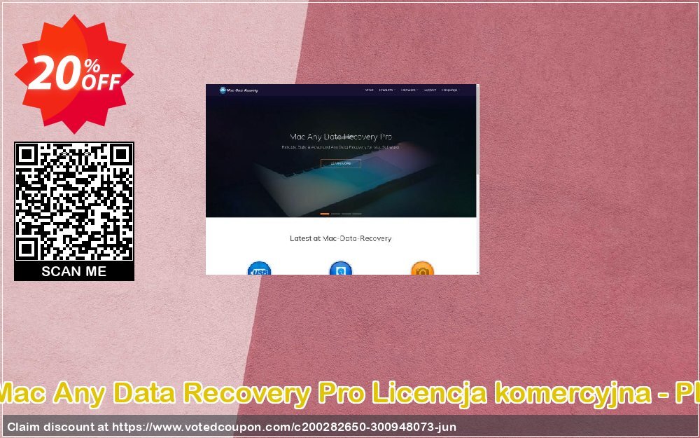 MAC Any Data Recovery Pro Licencja komercyjna - PL Coupon, discount Mac Any Data Recovery Pro Licencja komercyjna - PL	. Promotion: mac-data-recovery coupon
