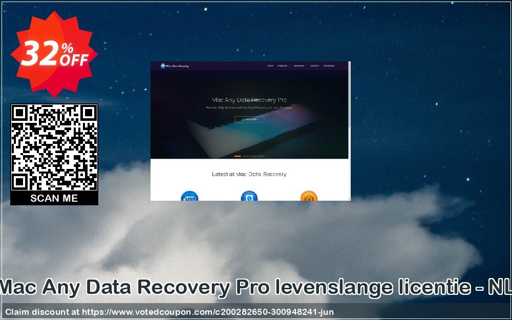 MAC Any Data Recovery Pro levenslange licentie - NL Coupon, discount Mac Any Data Recovery Pro levenslange licentie - NL discount coupon. Promotion: mac-data-recovery coupon