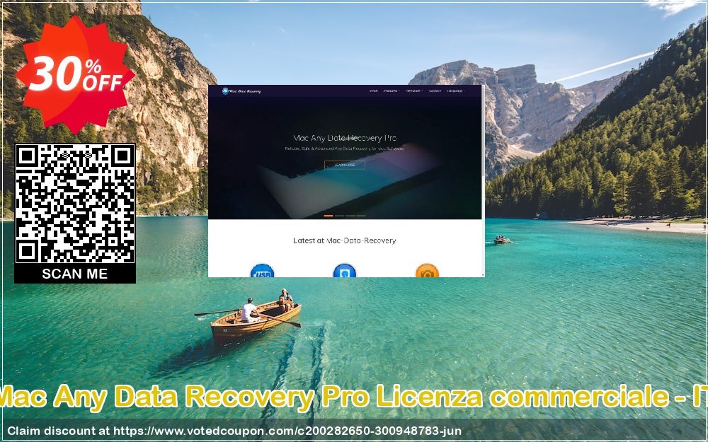 MAC Any Data Recovery Pro Licenza commerciale - IT Coupon, discount Mac Any Data Recovery Pro Licenza a vita - IT coupon. Promotion: mac-data-recovery coupon